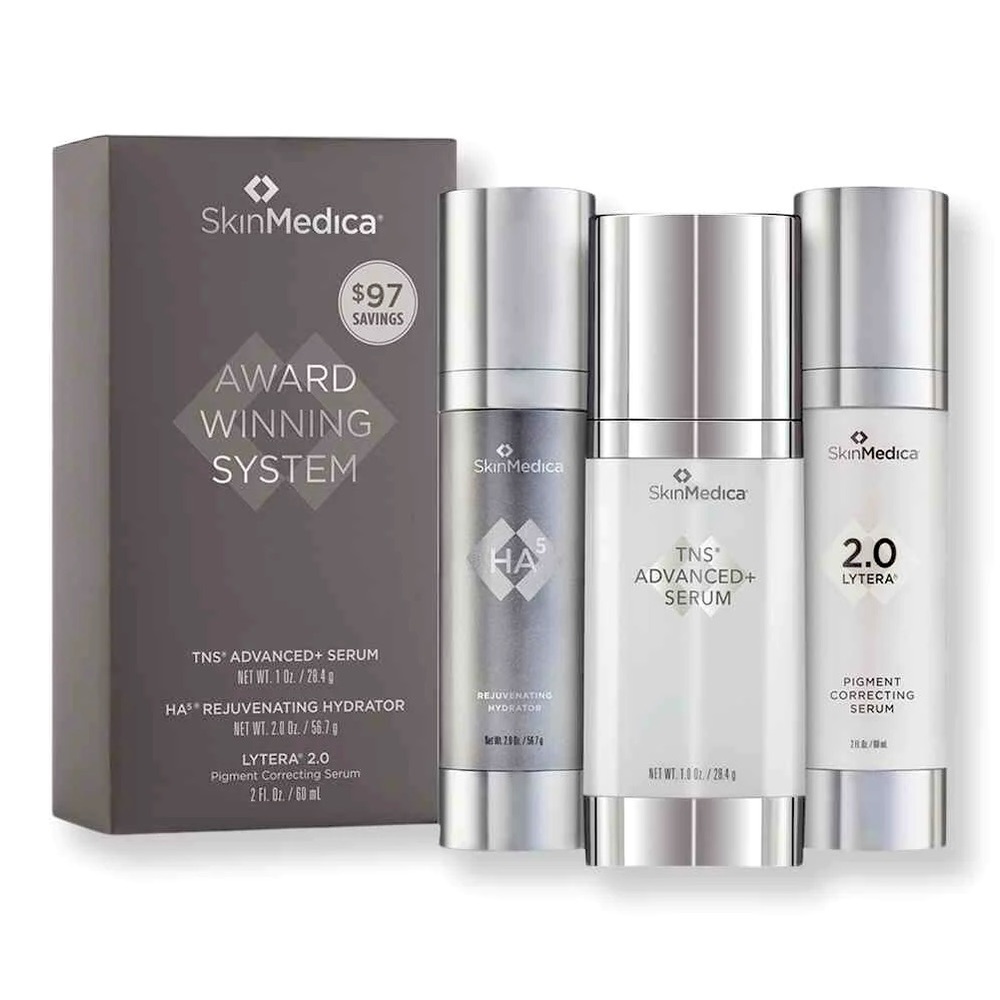 SkinMedica Award Winning System with TNS Advanced+ Serum NIB